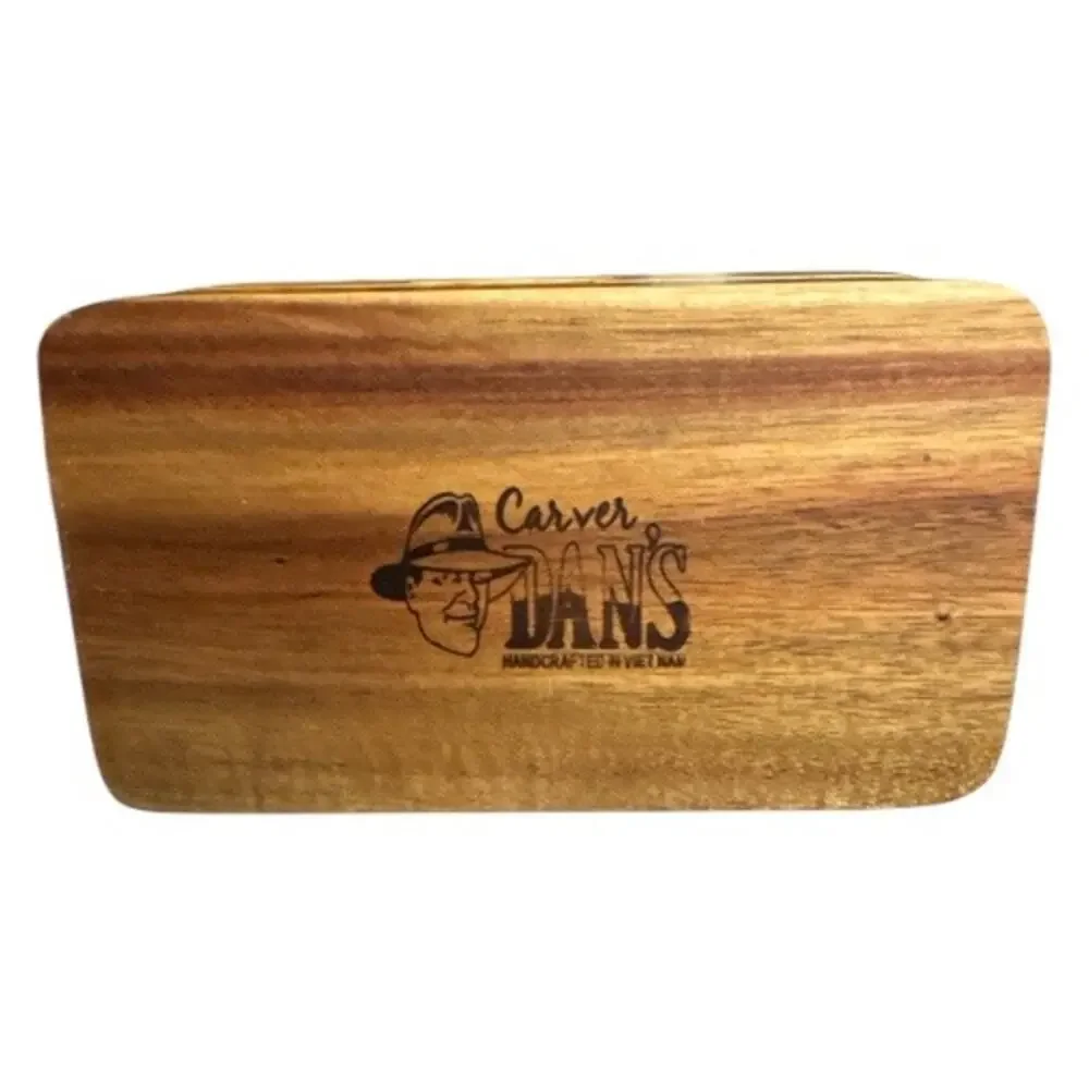Hand Crafted Wooden Daisies Puzzle Trinket Box